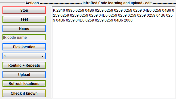 ir code